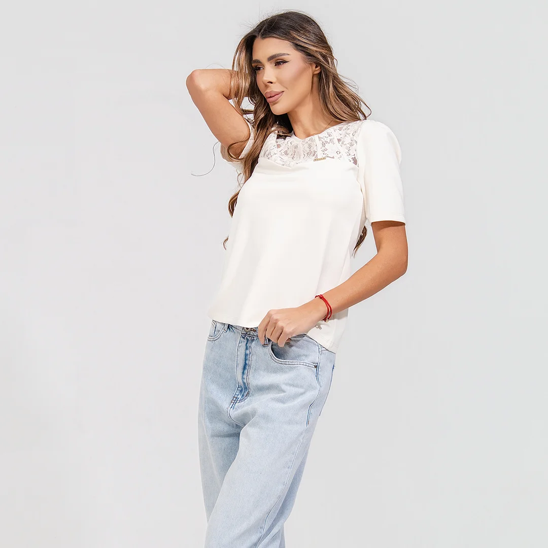 Блуза с дантела Junona