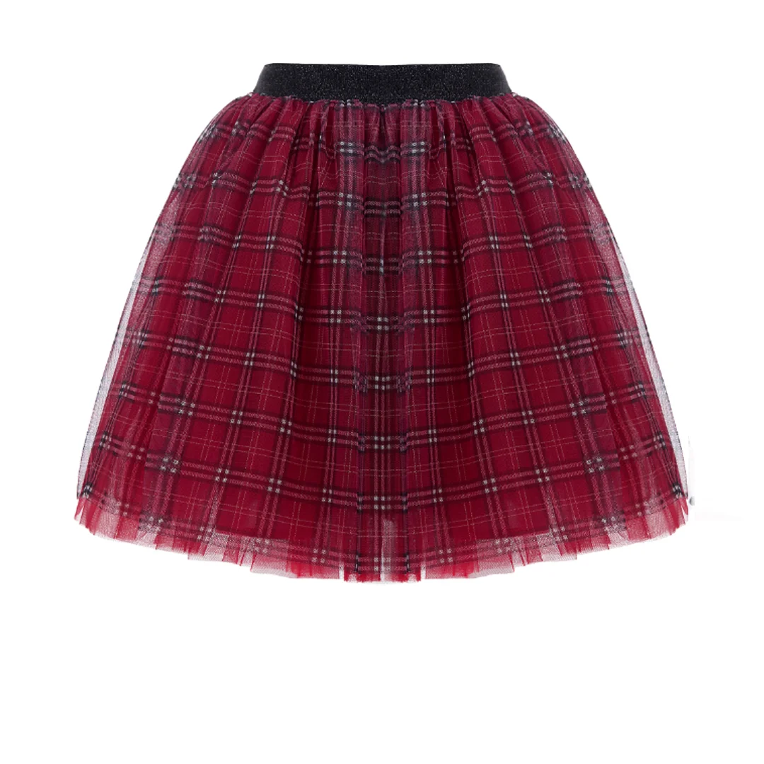 Детска карирана пола