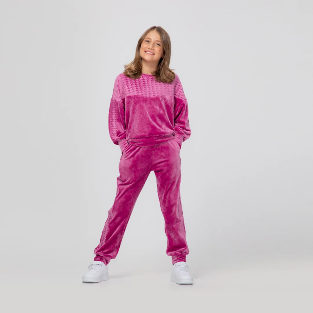 Детски панталон от кадифе