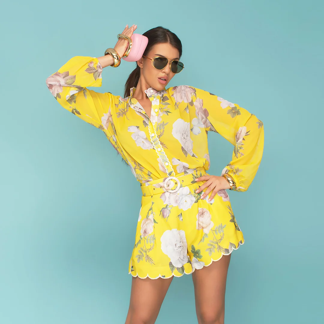 Щампована риза с рязана бродерия